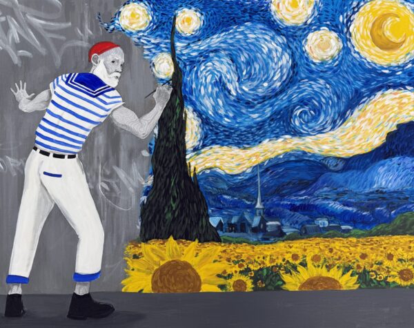 Vandaliste : nuit etoilée