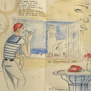 Casa Capri - carnet de voyage la piazzeta di capri )