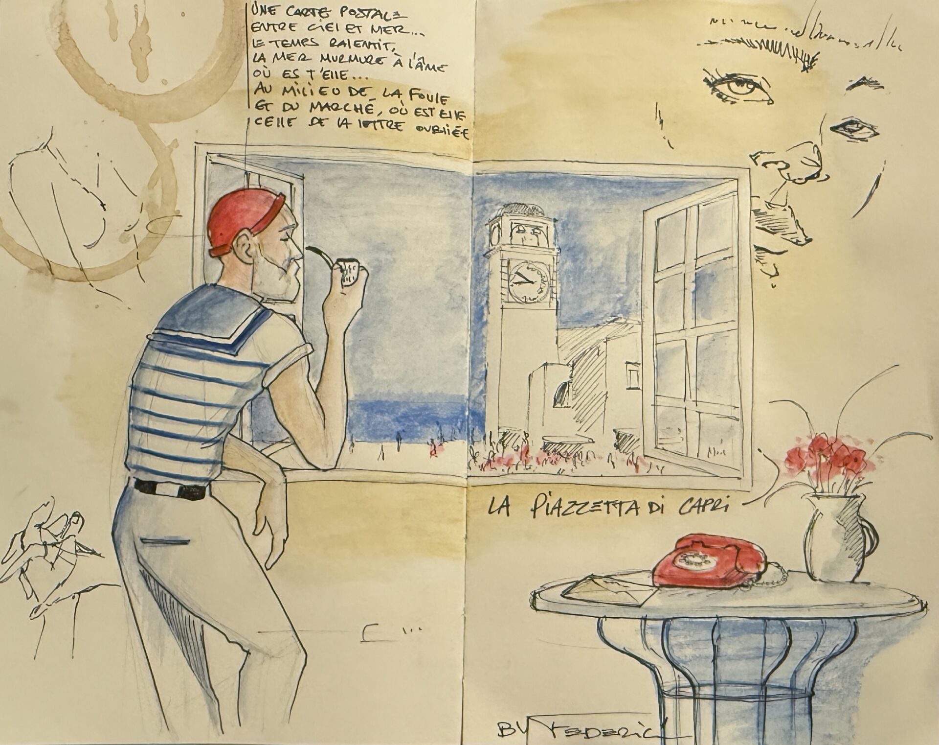 Casa Capri - carnet de voyage la piazzeta di capri )